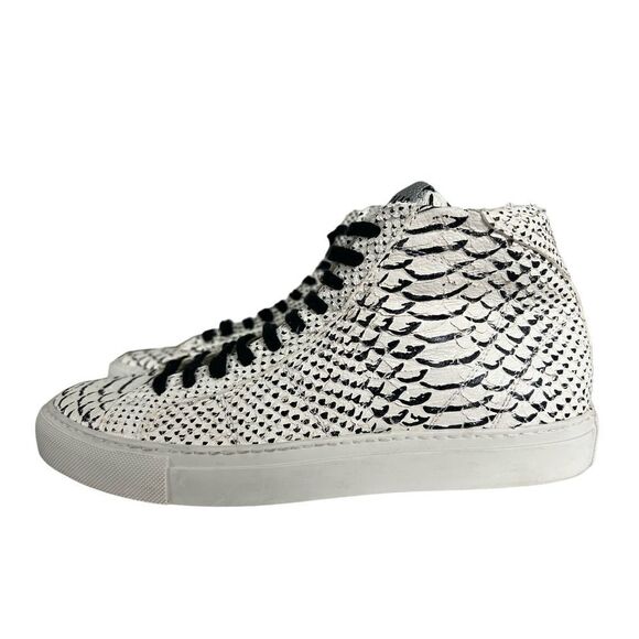 P448 Women\'s Star Snake Embossed High Top Sneakers Euro 40 USA 9.5 main image 7
